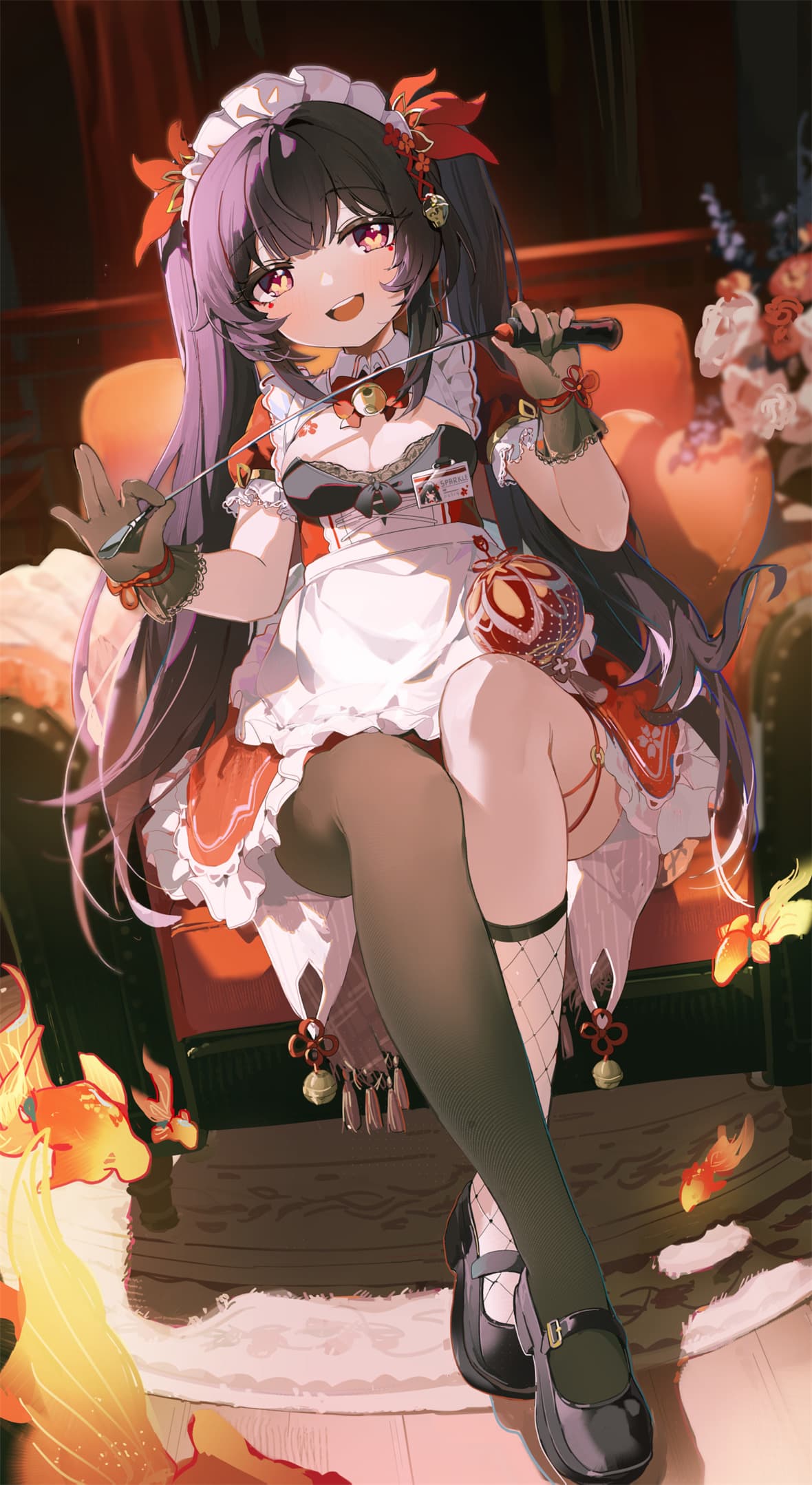 【P站美图】崩坏：星穹铁道 灵砂 初音未来 双马尾JK制服 鸣潮 釉瑚 碧蓝档案 浅黄ムツキ 插画美图推荐 P站美图-第7张
