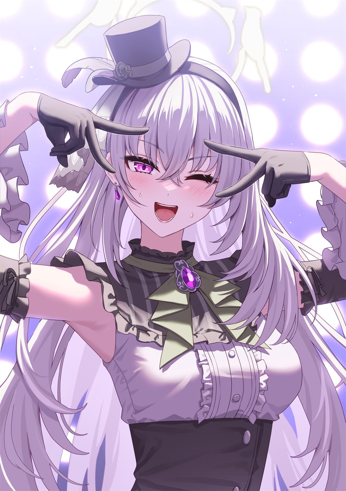 【P站美图】白色连衣裙美少女 舰队collection 响 碧蓝档案 伊落マリー 歌住サクラコ 明日方舟 动漫插画美图推荐 P站美图-第3张