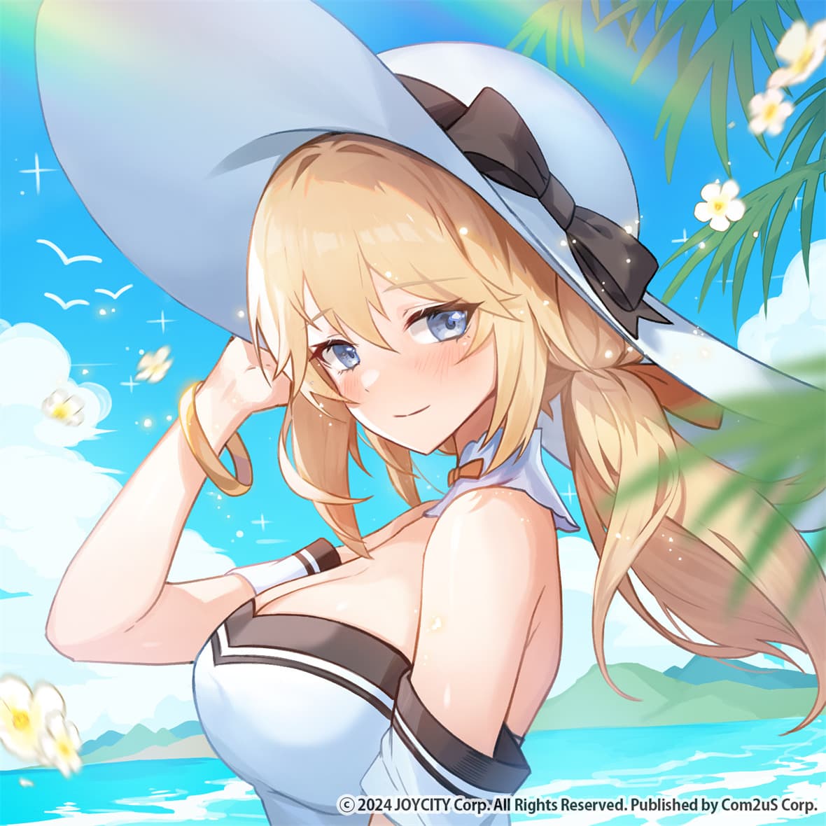 【P站美图】白色连衣裙美少女 舰队collection 响 碧蓝档案 伊落マリー 歌住サクラコ 明日方舟 动漫插画美图推荐 P站美图-第5张