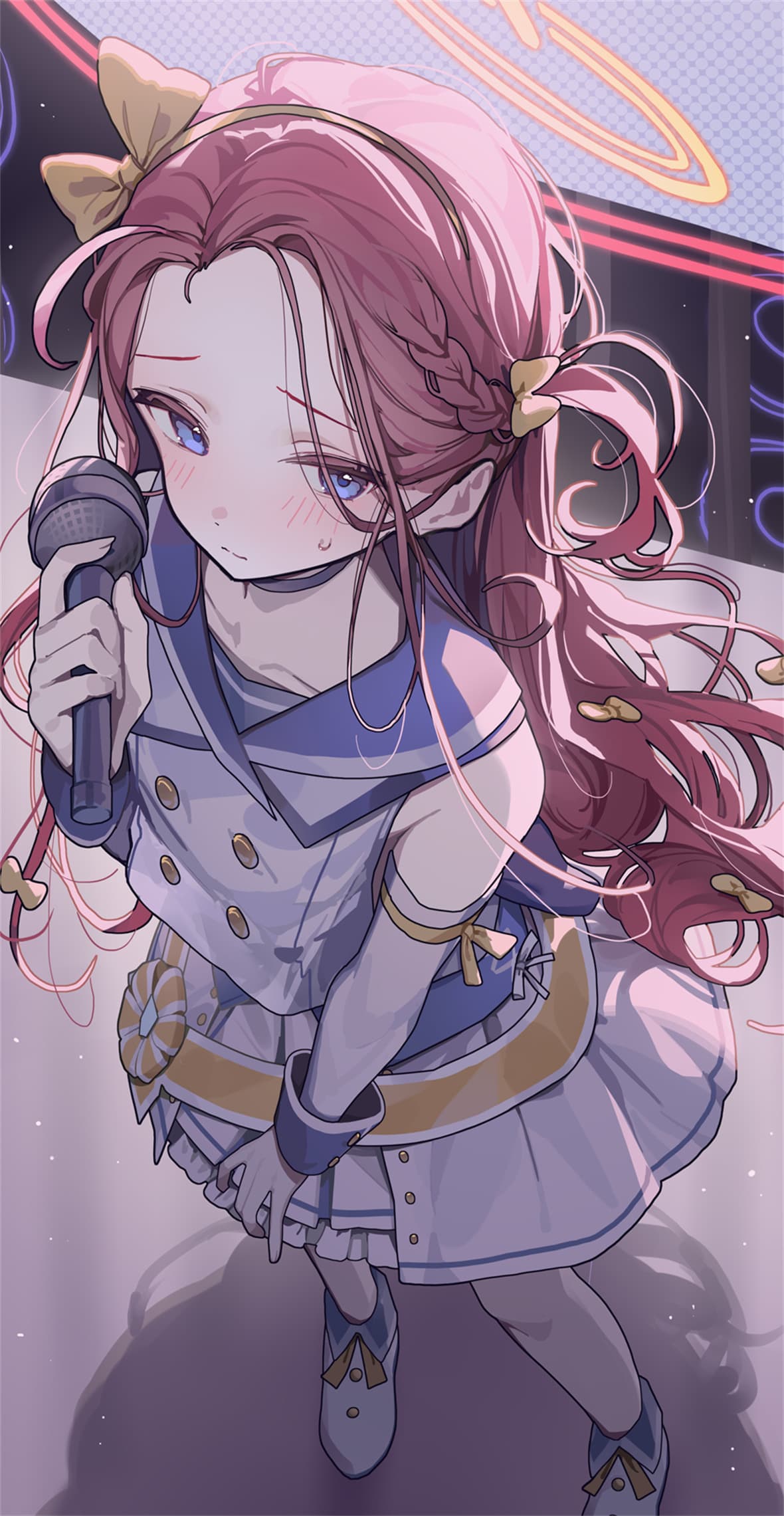 【P站美图】白色连衣裙美少女 舰队collection 响 碧蓝档案 伊落マリー 歌住サクラコ 明日方舟 动漫插画美图推荐 P站美图-第6张