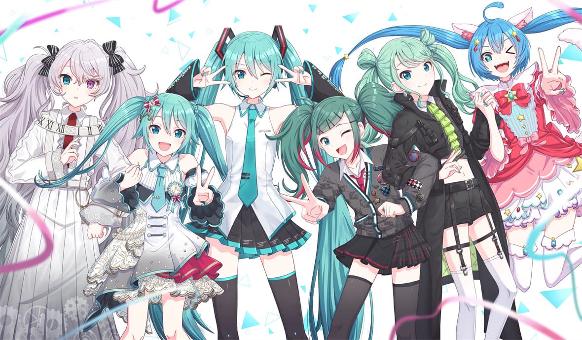 【插画精选】初音未来 原神 萤 芙宁娜 兽耳美少女 白丝 会员动漫壁纸推荐 精选插画-第2张