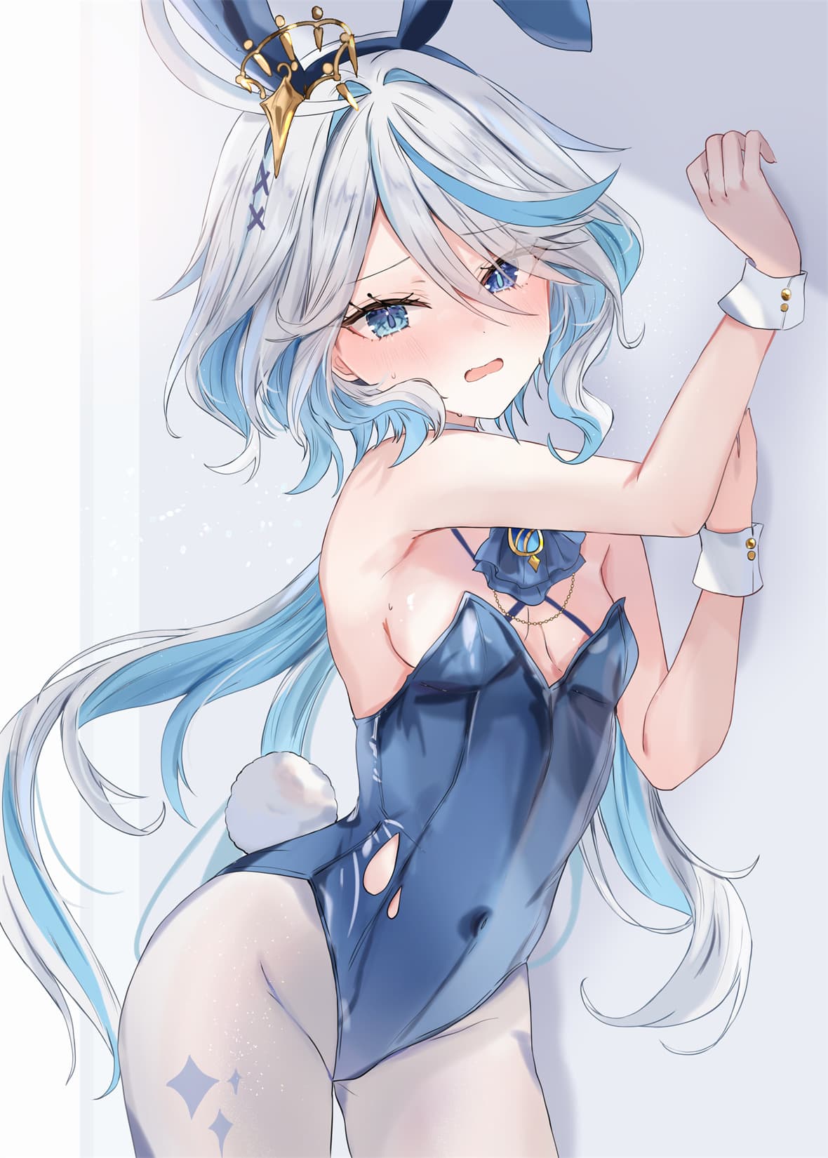 【插画精选】初音未来 原神 萤 芙宁娜 兽耳美少女 白丝 会员动漫壁纸推荐 精选插画-第3张