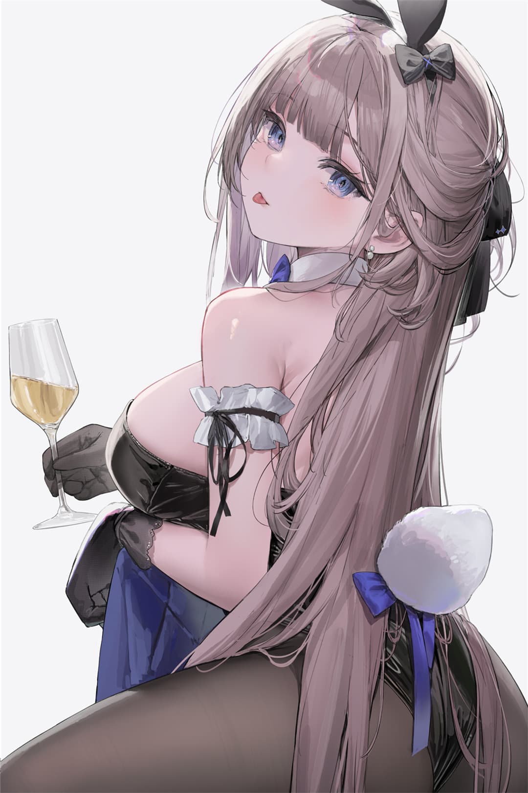 【插画精选】碧蓝档案 圣园弥香 早濑优香 明日方舟 兽耳铃兰 会员动漫美图推荐（36张） 精选插画-第4张