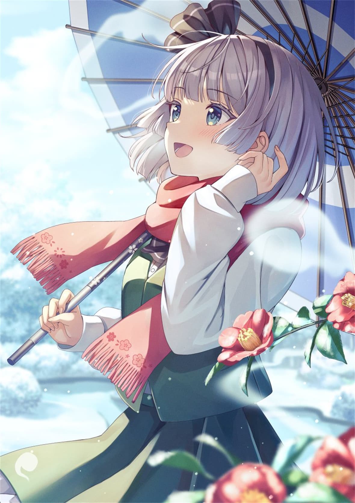 【P站美图】东方Project 魂魄妖梦 原神 芙宁娜 小草神 万圣节 小红帽 NIKKE：胜利女神 Crown Chime 动漫美图推荐 P站美图-第4张