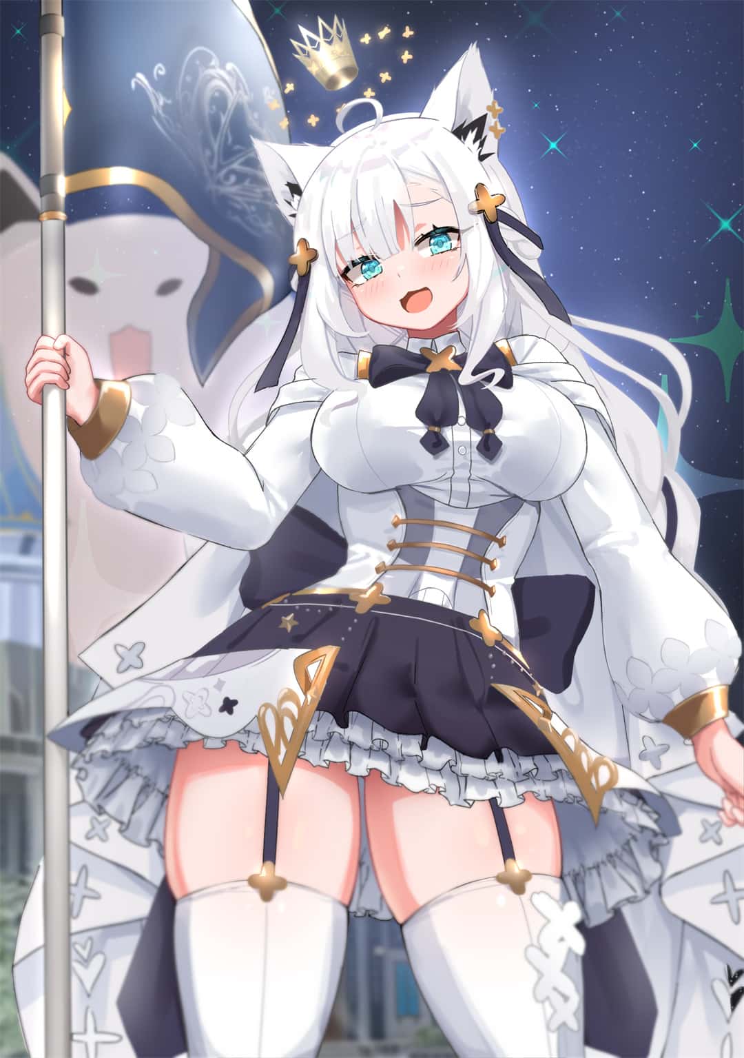 【P站美图】碧蓝档案 妃咲 小鸟游星野 丹花イブキ 原神 纳西妲  白发女高 粉毛美少女 星穹铁道 花火 插画美图推荐 P站美图-第13张