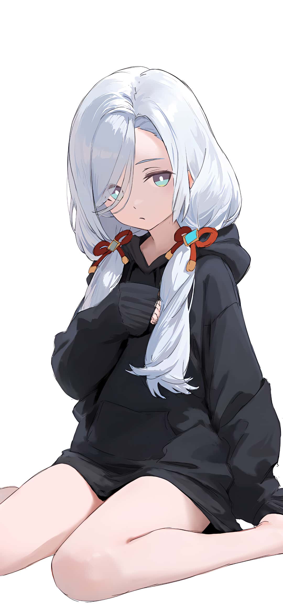 【动漫壁纸】原神 礼服装双马尾小胡桃 申鹤 绝区零 艾莲乔 简 碧蓝档案 圣园弥香 星穹铁道 流萤 插画美图推荐 动漫壁纸-第4张
