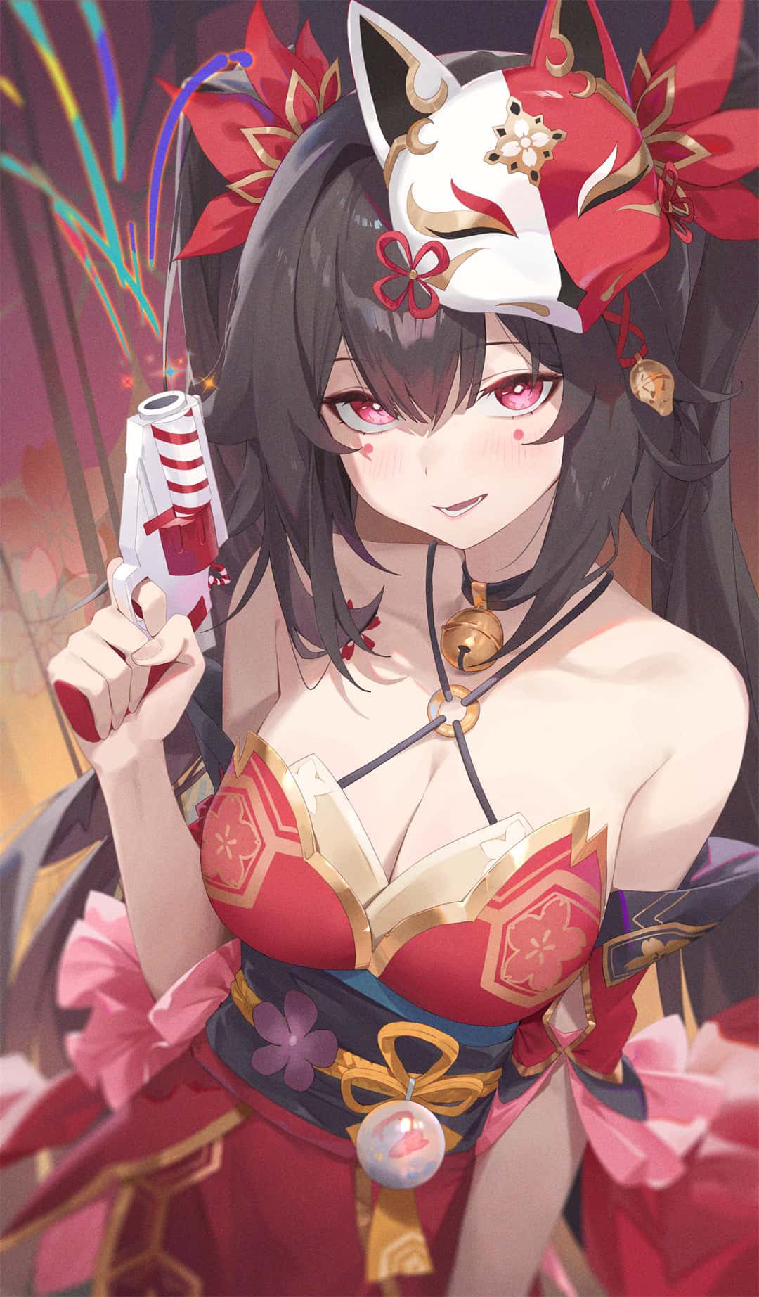 【P站美图】原神 芙宁娜 双马尾美少女 碧蓝档案 浦和花子 星穹铁道 早濑优香 知更鸟 绝区零 妮可 花火 插画美图推荐（55张） P站美图-第6张