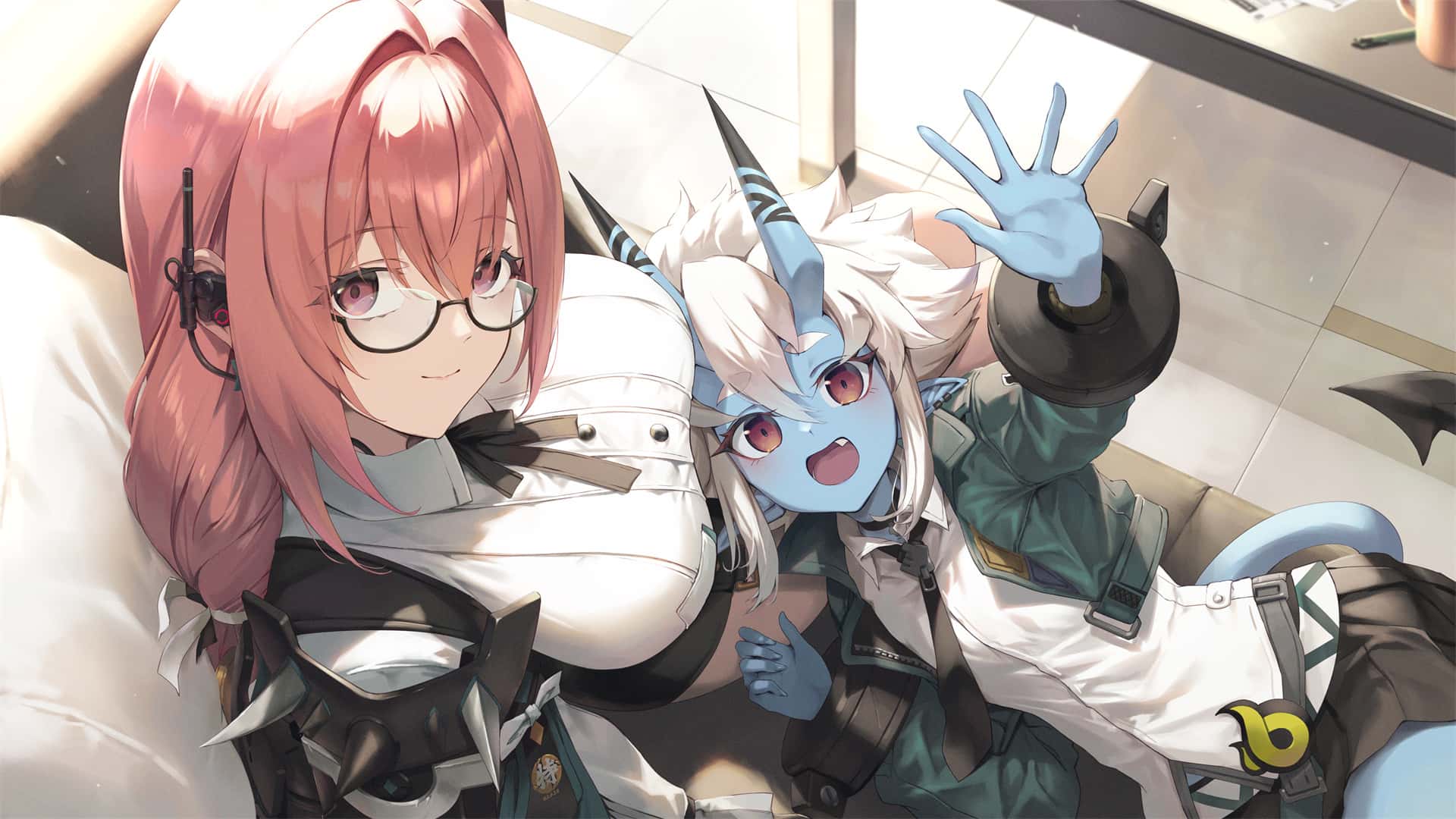 【动漫壁纸】崩坏：星穹铁道 藿藿 原神 小胡桃 碧蓝档案 飞鸟马时 阿罗娜  初音 虚拟主播 雪花菈米 插画美图推荐 手机壁纸-第19张