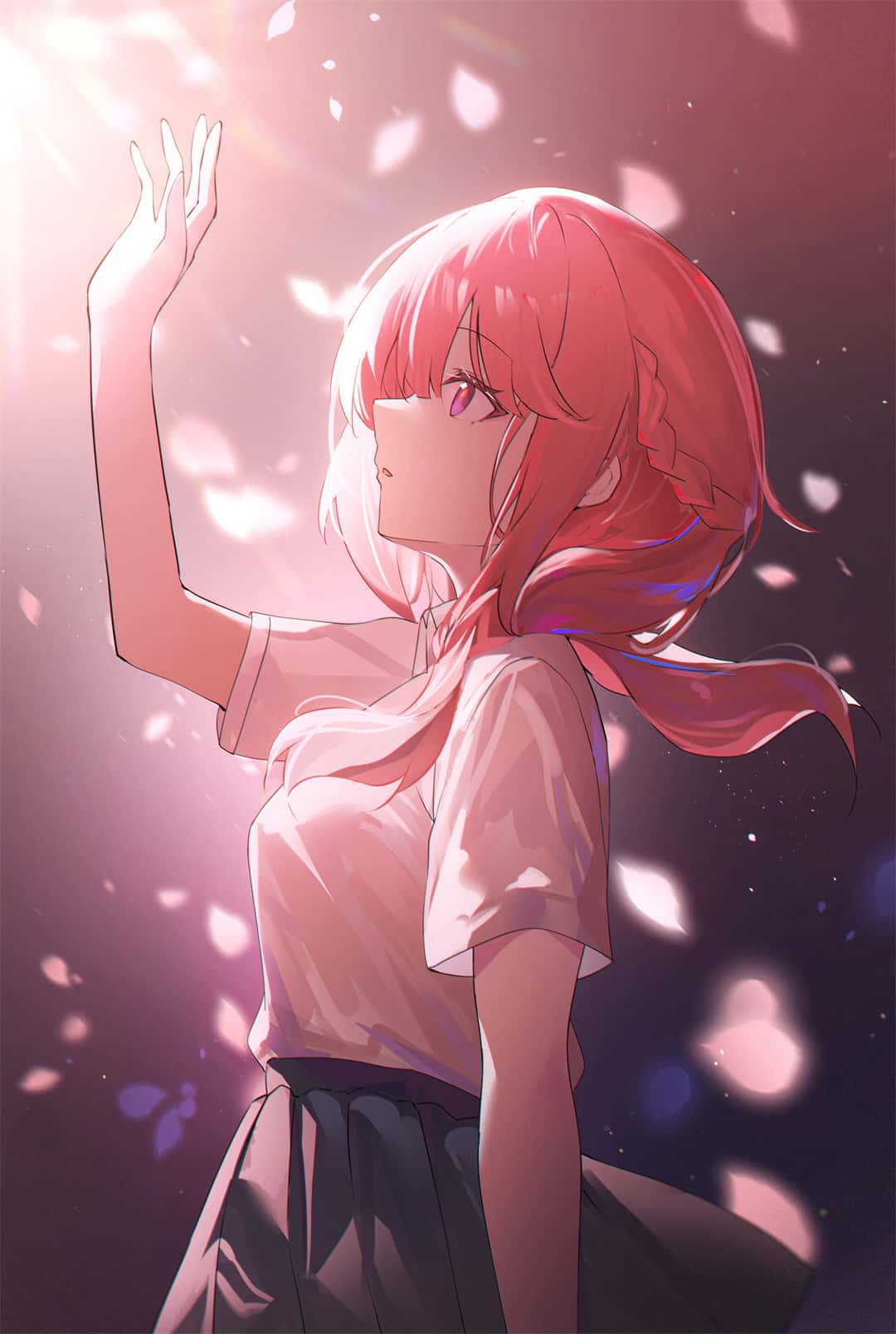 【P站美图】碧蓝档案 桐生桔梗 星穹铁道 花火 卡芙卡妈妈 原神 萤 小胡桃 绝区零 星见雅 初音未来 插画美图推荐（55张） P站美图-第14张