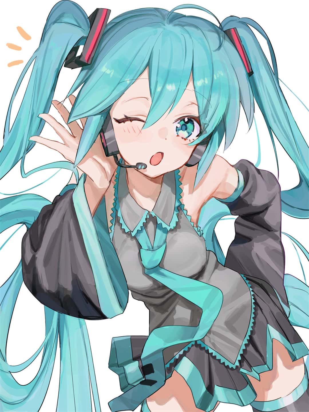 【P站美图】初音未来 原神 芙宁娜 仆人 骑摩托の美少女 绝区零 艾莲·乔 简杜鸣潮 椿 兽耳美少女 插画美图推荐（47张） P站美图-第3张