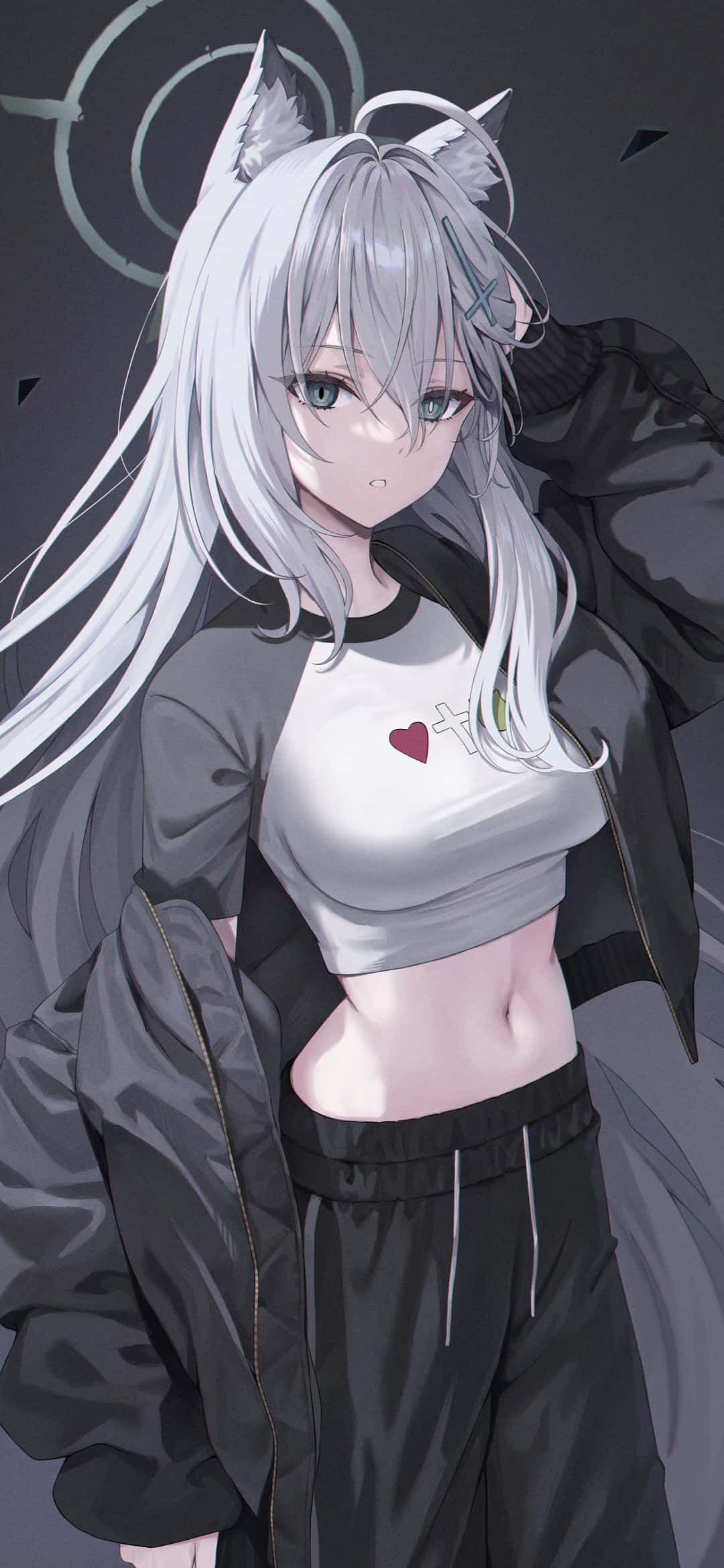 【动漫壁纸】碧蓝档案 砂狼白子 早濑优香 双马尾美少女 绝区零 妮可 简杜 赛马娘 插画美图推荐 手机壁纸-第7张