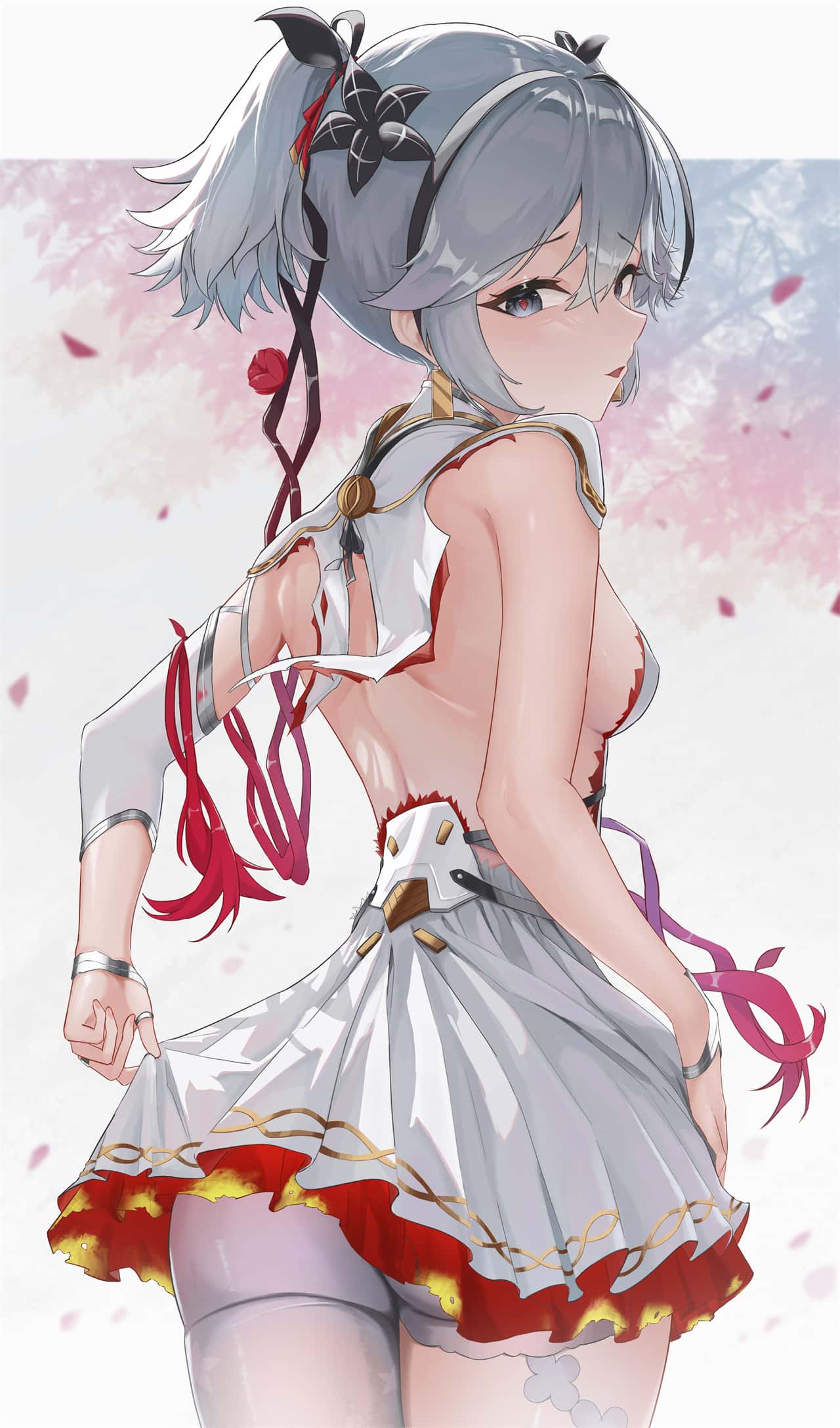 【P站美图】绝区零 玲 原神 小胡桃 星穹铁道 卡芙卡 花火  碧蓝档案 圣园弥香 双马尾美少女 初音未来 插画美图推荐 P站美图-第8张
