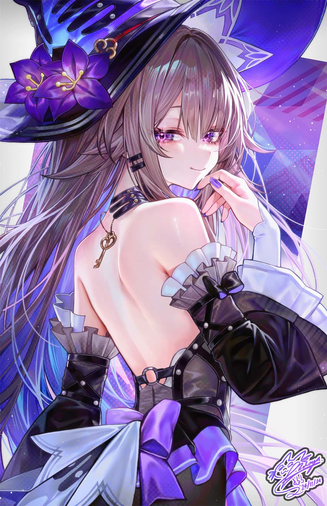 【P站美图】原神 芙宁娜 初音未来 碧蓝档案 飞鸟马时 星穹铁道 黑塔 JK短裙美少女 绝区零 艾莲乔 插画美图推荐（49张） P站美图-第18张