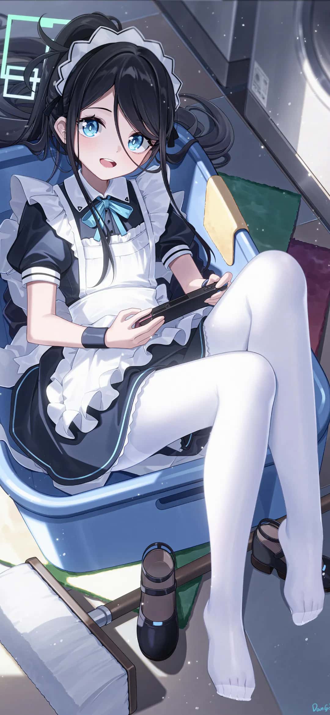 【动漫壁纸】原神 停云 碧蓝档案 普拉娜 女仆装 天童アリス 原神 小胡桃 冬日美少女 黑发 插画美图推荐 手机壁纸-第7张