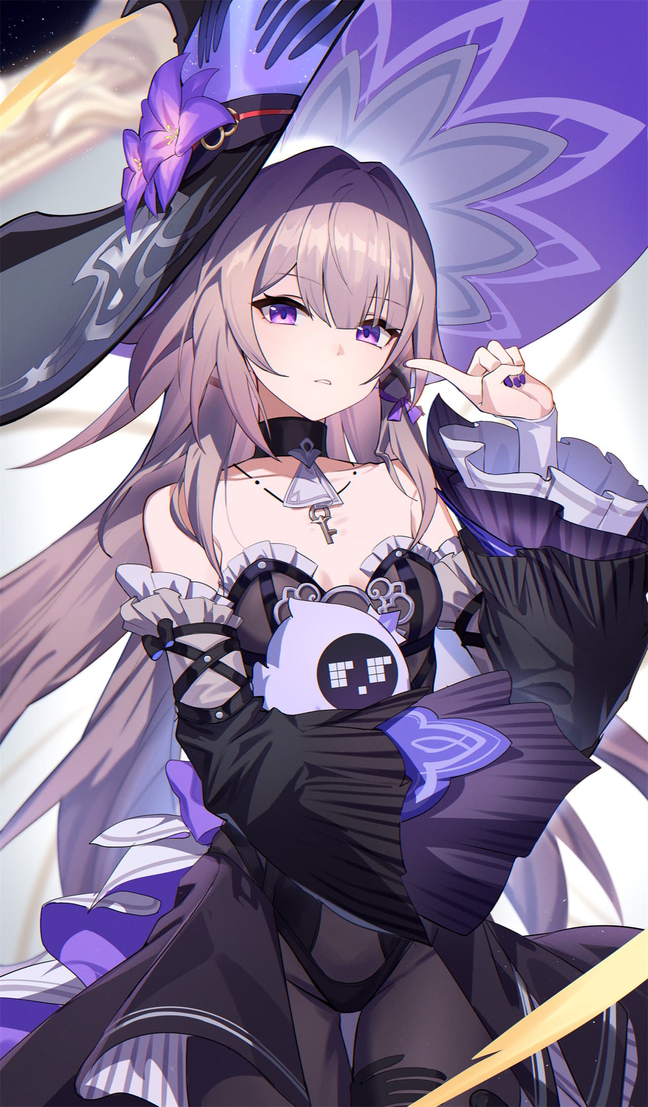 【P站美图】星穹铁道 知更鸟 黑塔 灵砂 明日方舟 塔露拉 兽耳少女 和服 日本刀 美少女 碧蓝档案 调月莉音 插画美图推荐 P站美图-第4张