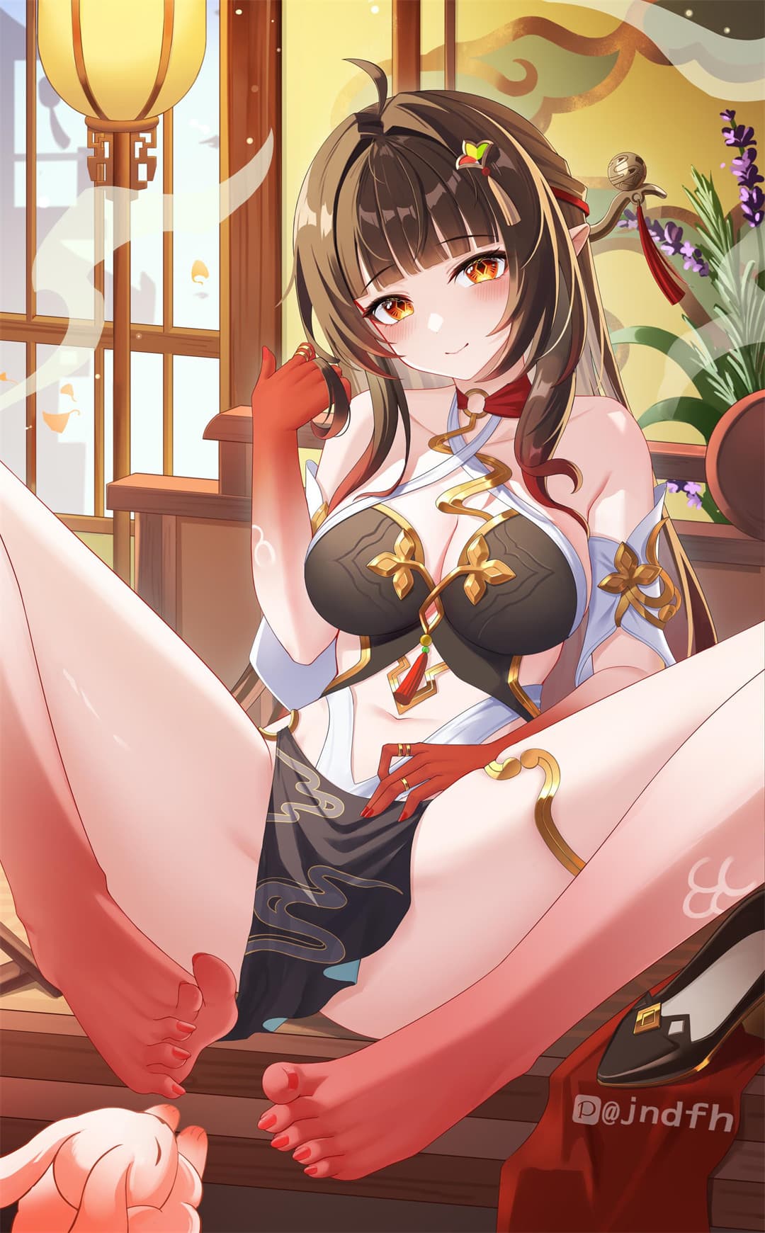 【插画精选】碧蓝档案 妃咲 星穹铁道 飞霄 灵砂 NIKKE：胜利女神 娜嘉 会员动漫美图推荐（48张） 插画精选-第4张