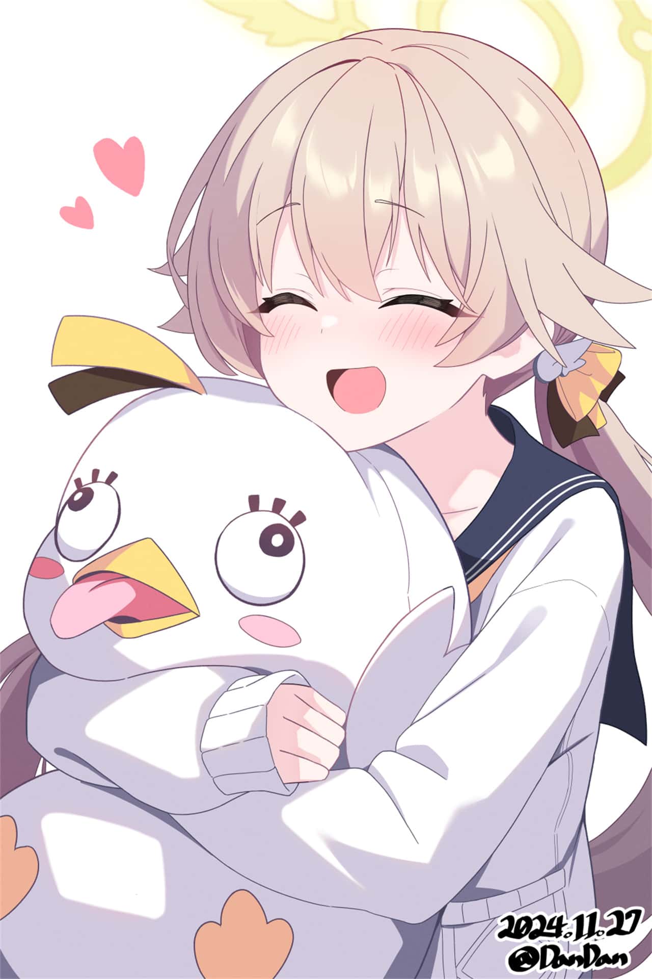 【动漫壁纸】碧蓝档案 小鸟游星野 星穹铁道 知更鸟 卡芙卡 崩坏3 爱莉希雅 初音未来 插画美图推荐（46张） P站美图-第6张