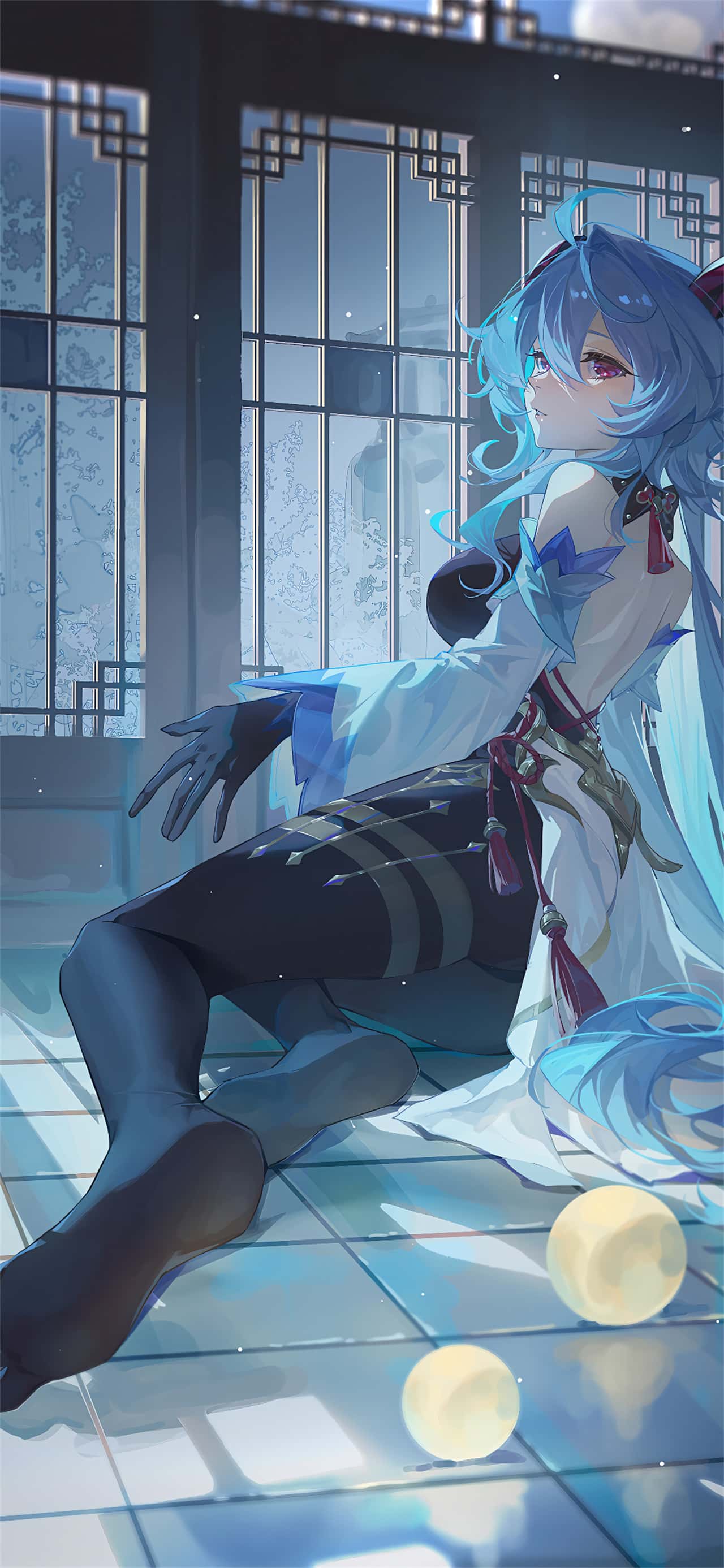 【动漫壁纸】原神 和服 八重神子 申鹤 甘雨 星穹铁道 黑塔 碧蓝档案 小鸟游星野 插画美图推荐 手机壁纸-第8张