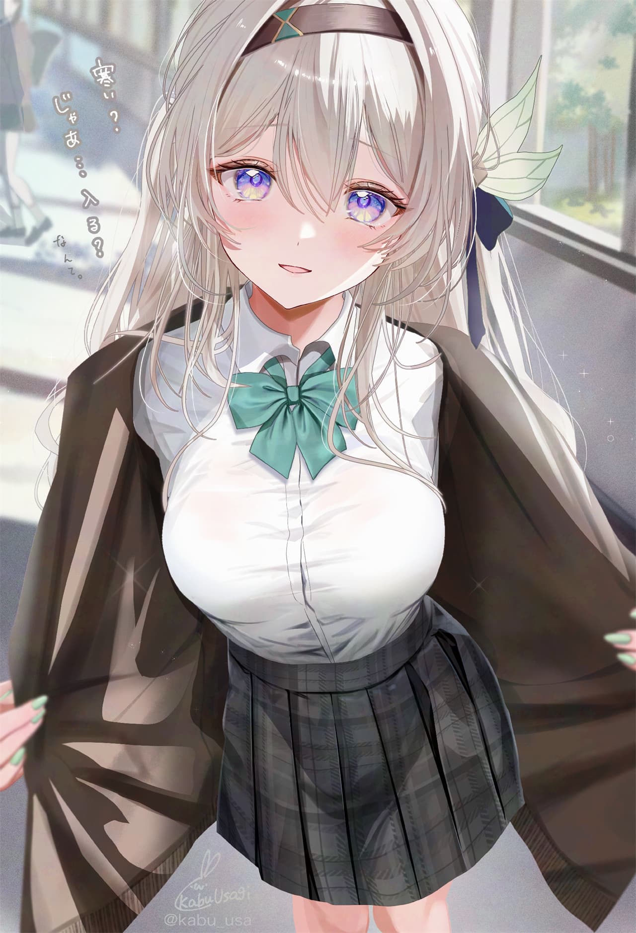【动漫美图】NIKKE胜利女神 灰姑娘 碧蓝档案 小鸟游星野 砂狼白子 水羽三森 初音未来 星穹铁道 连衣裙银狼 插画推荐 P站美图-第3张