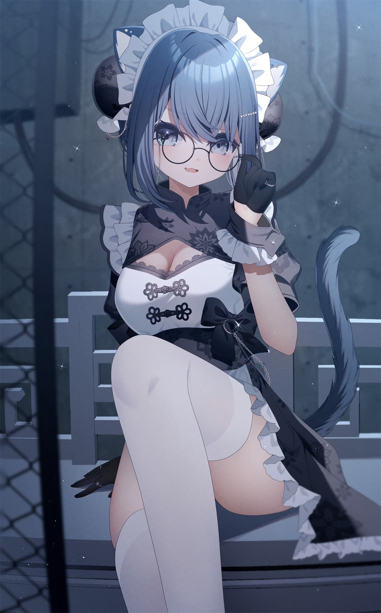 【动漫美图】NIKKE胜利女神 灰姑娘 碧蓝档案 小鸟游星野 砂狼白子 水羽三森 初音未来 星穹铁道 连衣裙银狼 插画推荐 P站美图-第9张