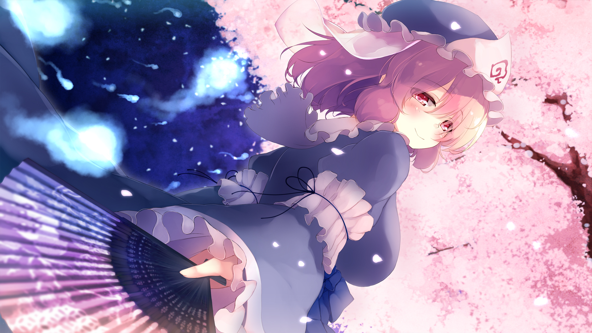 幽雅的盛开吧，墨染の樱花！ 电脑壁纸-第11张