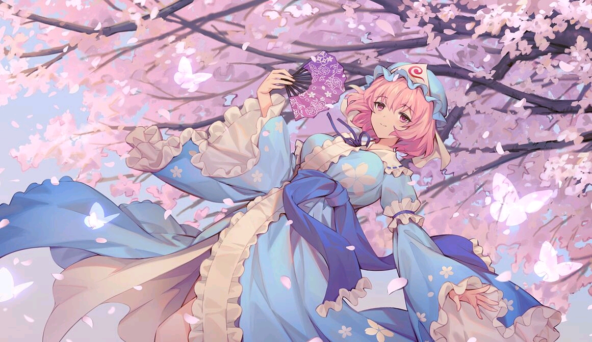 幽雅的盛开吧，墨染の樱花！ 电脑壁纸-第13张