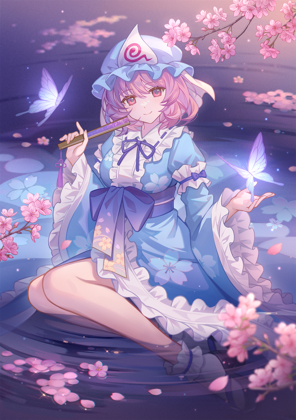 幽雅的盛开吧，墨染の樱花！ 电脑壁纸-第14张