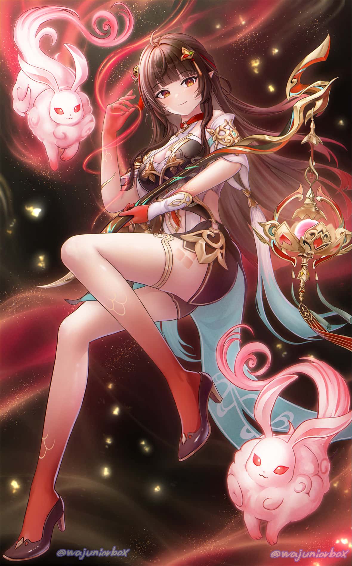 【动漫美图】星穹铁道 知更鸟 卡芙卡 刃 灵砂 碧蓝档案 早濑优香 原神 胡桃 绝区零 妮可 插画美图推荐 P站美图-第9张