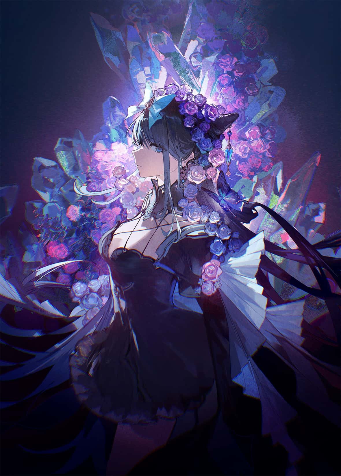 【动漫美图】原神 芙宁娜 甘雨 初音未来 星穹铁道 黑塔 知更鸟 碧蓝档案 圣园弥香 插画美图推荐 P站美图-第4张
