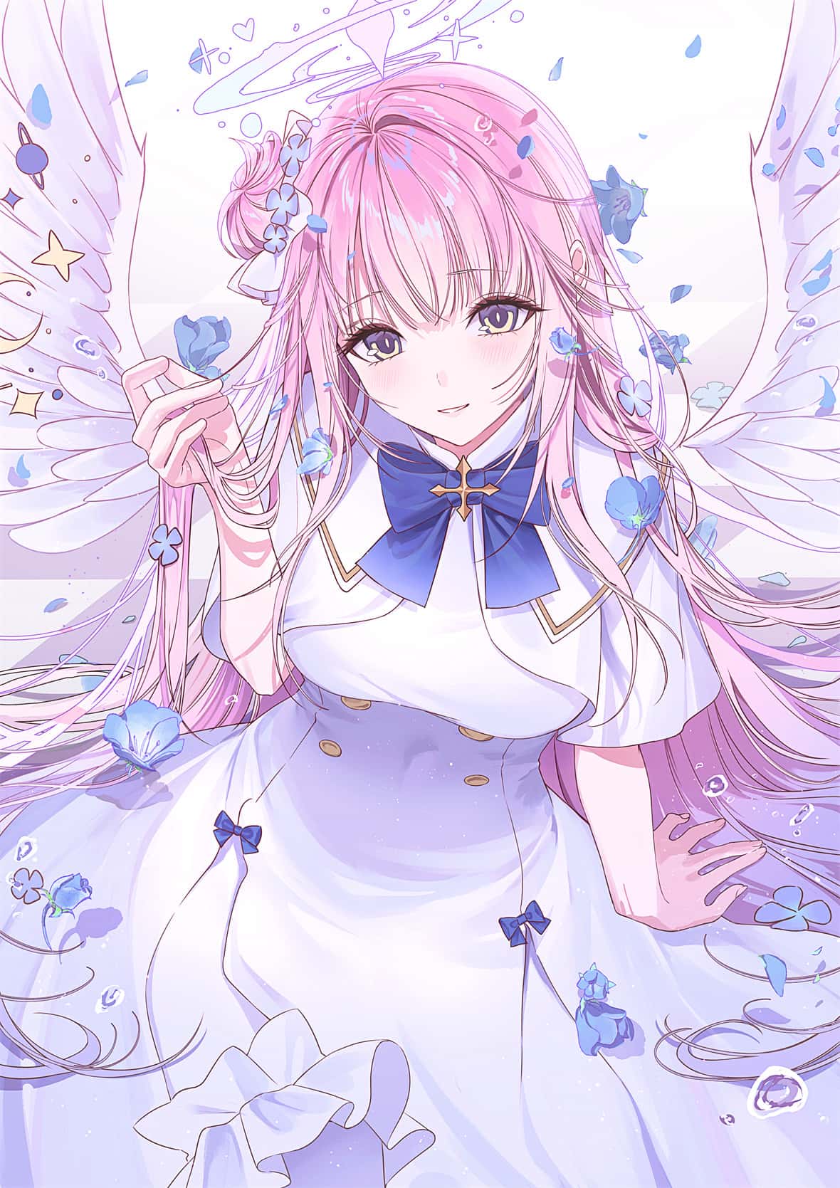 【动漫美图】原神 芙宁娜 甘雨 初音未来 星穹铁道 黑塔 知更鸟 碧蓝档案 圣园弥香 插画美图推荐 P站美图-第15张