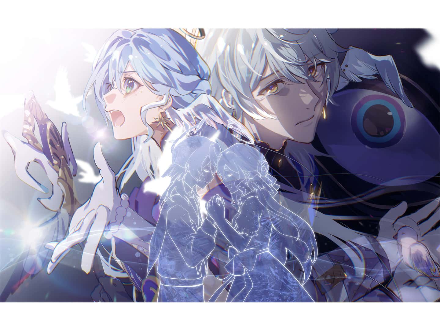 插画美图 星穹铁道 星期日 知更鸟@とんぶ 插画-第10张