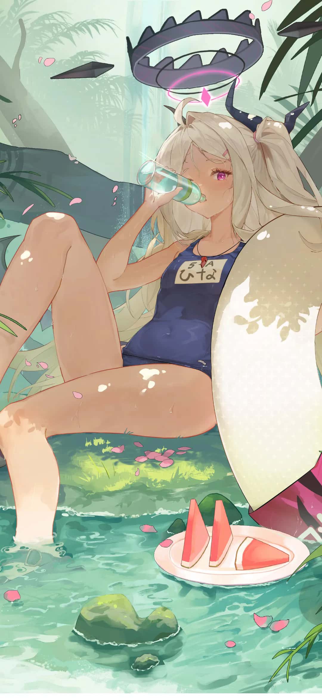 【动漫壁纸】绝区零 简·杜 原神 申鹤 茜特菈莉 双马尾Miku 碧蓝档案 砂狼白子 插画美图推荐 手机壁纸-第7张