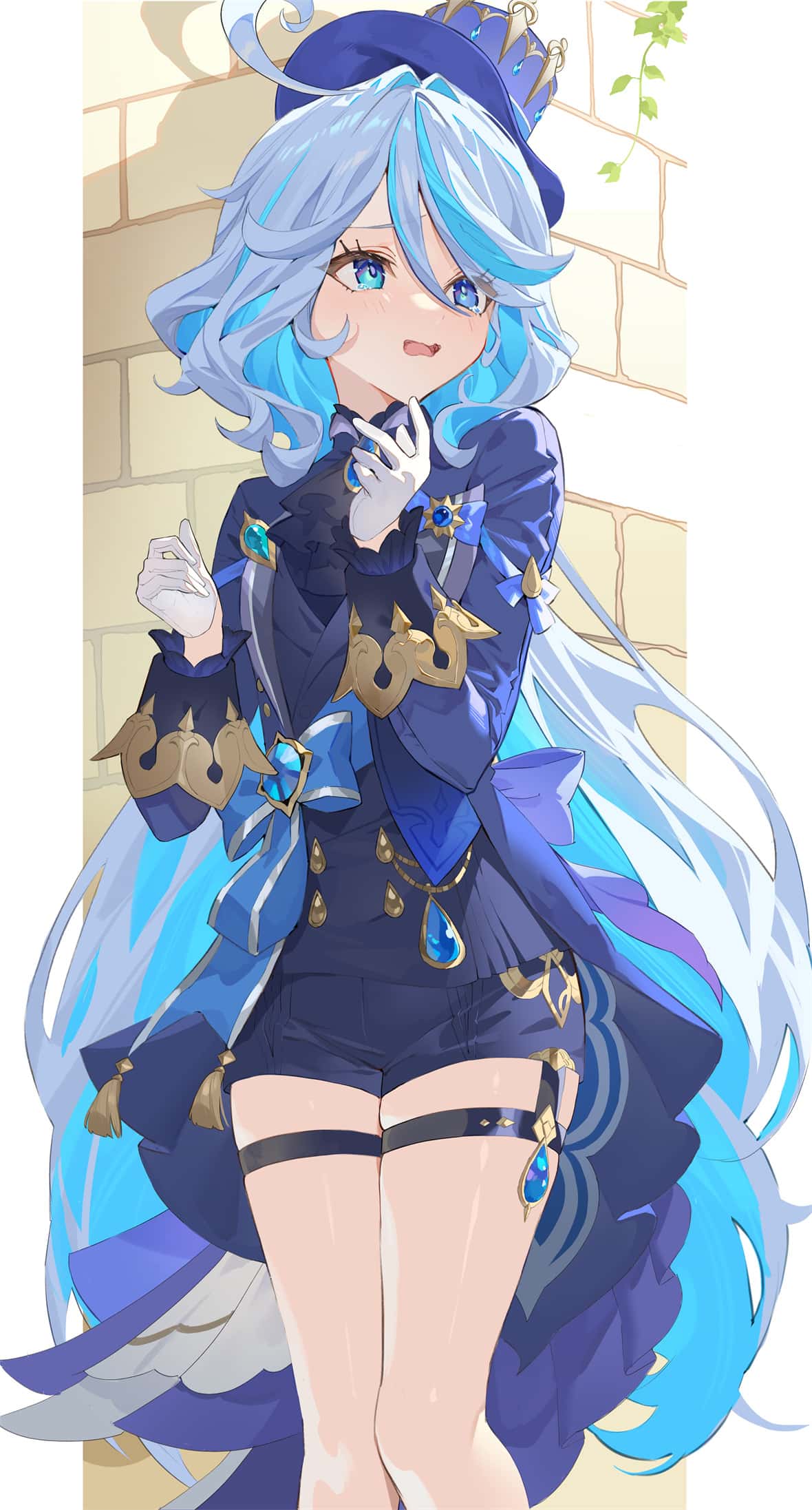 【动漫美图】原神 芙宁娜 碧蓝档案 小鸟游星野 圣园弥香 星穹铁道 知更鸟 黑塔 兽耳美少女 插画美图推荐 P站美图-第6张
