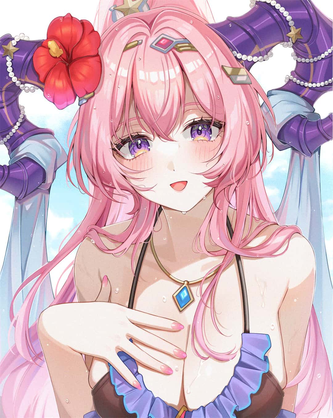 【插画精选】原神  茜特菈莉 FGO 尼禄·克劳狄乌斯 碧蓝档案 夜桜キララ 会员动漫美图推荐 精选插画-第2张