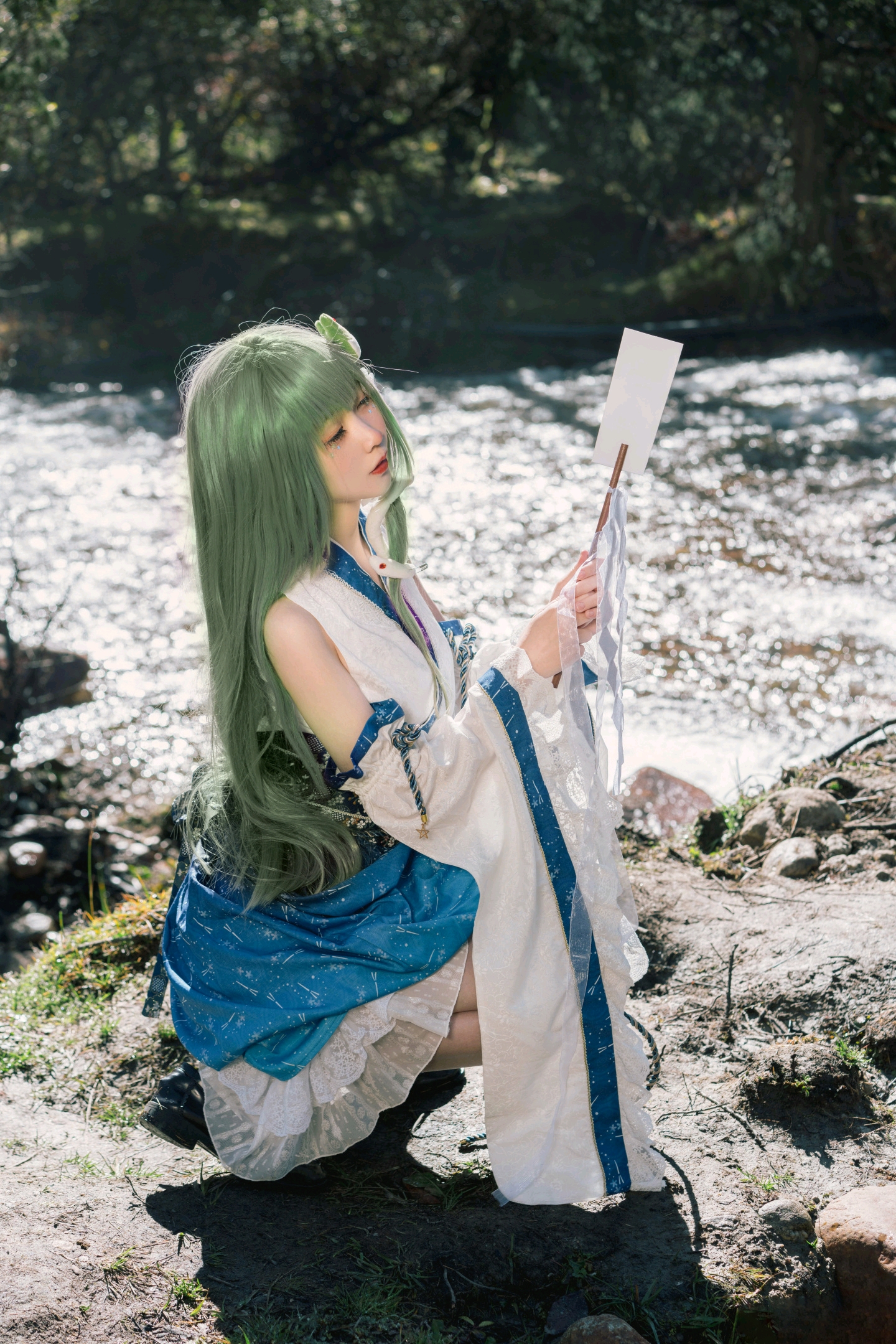 东方project 东风谷早苗cos @无风霖鹿 COSPLAY-第5张