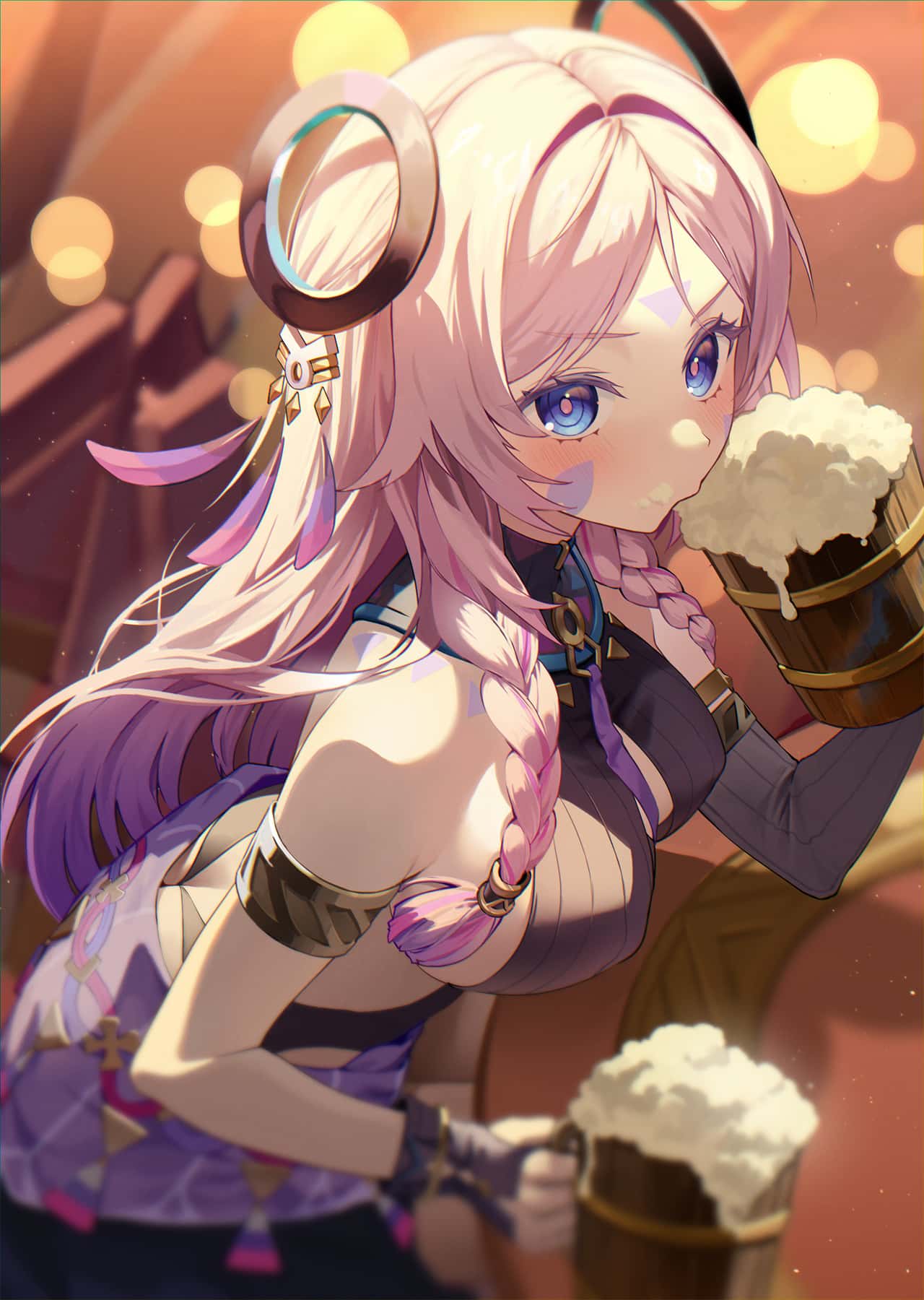 【动漫美图】碧蓝档案 圣园弥香 小鸟游星野 Miku 星穹铁道 黑塔 镜流 停云 原神 茜特菈莉 插画美图推荐 P站美图-第4张