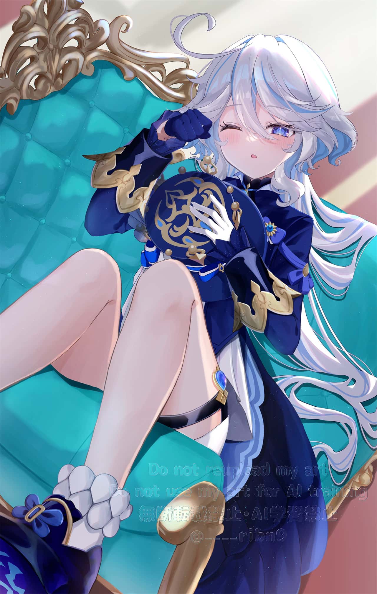 【动漫美图】初音未来 原神 芙宁娜 妮露 碧蓝档案 小鸟游星野 妃咲 早濑优香 仲正一花 鸣潮 椿 插画美图推荐 P站美图-第7张