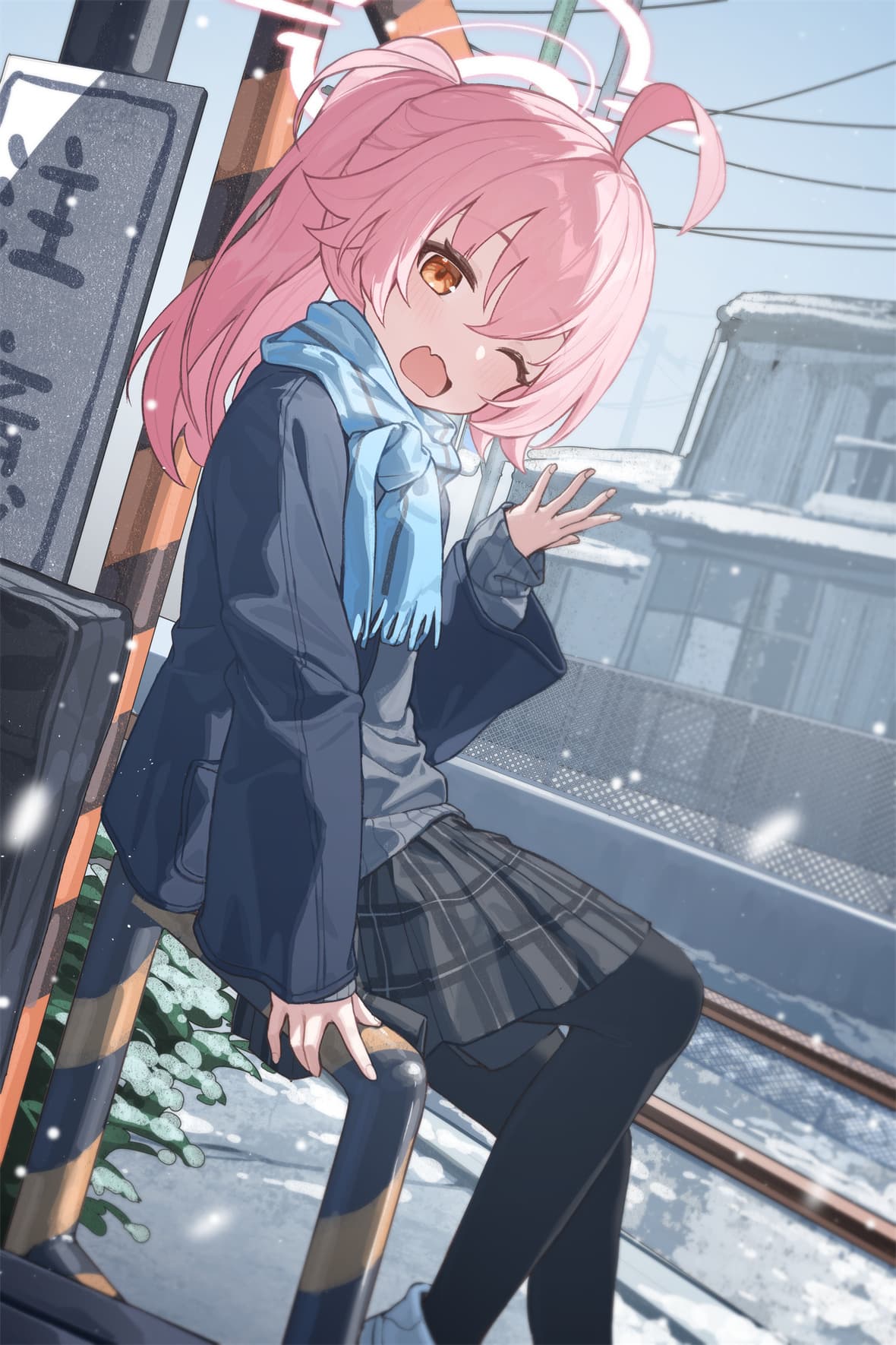 【插画美图】原神 甘雨 星穹铁道 黑塔 托帕 绝区零 简杜 碧蓝档案 早濑优香 小鸟游星野 女仆装美少女 动漫壁纸推荐 P站美图-第9张