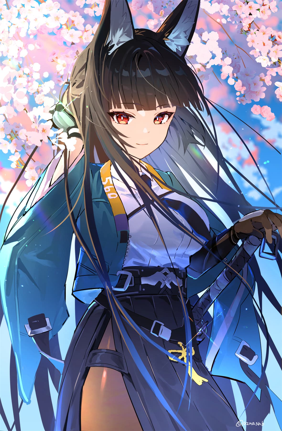 【插画美图】星穹铁道 黑塔 绝区零 玲 星见雅 艾莲乔 崩坏3 布洛妮娅  原神 芙宁娜 动漫壁纸推荐 P站美图-第8张