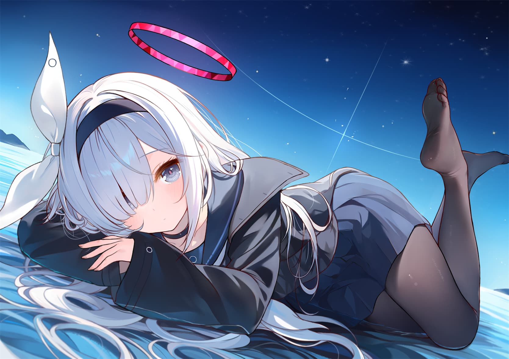 【插画美图】星穹铁道 灵砂 兽耳美少女 碧蓝档案 普拉娜 初音未来 绝区零 星见雅 动漫壁纸推荐 P站美图-第2张