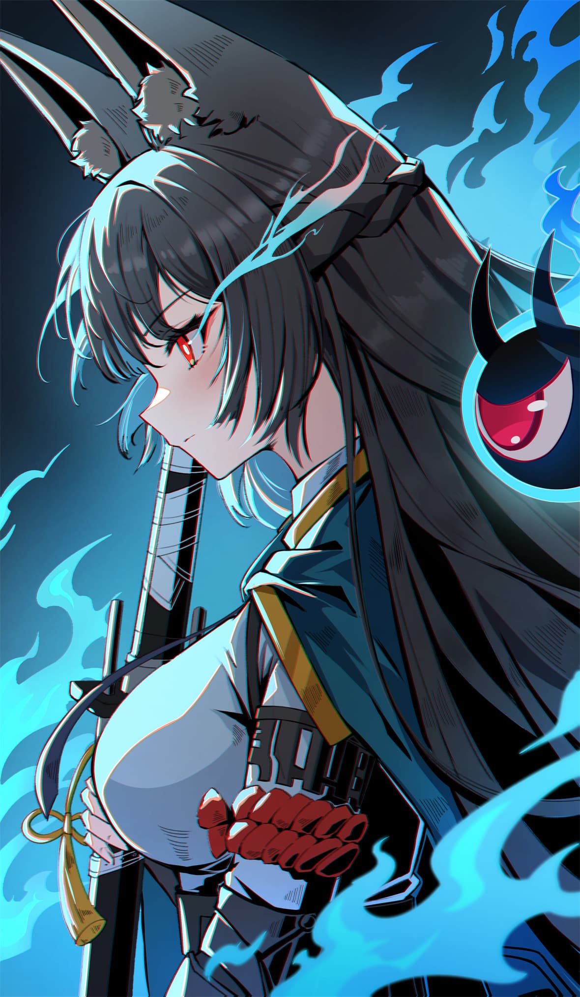 【插画美图】黄豆粉 碧蓝档案 早濑优香 砂狼白子 星穹铁道 花火 流萤 原神 芙宁娜 小胡桃 插画美图推荐 P站美图-第4张