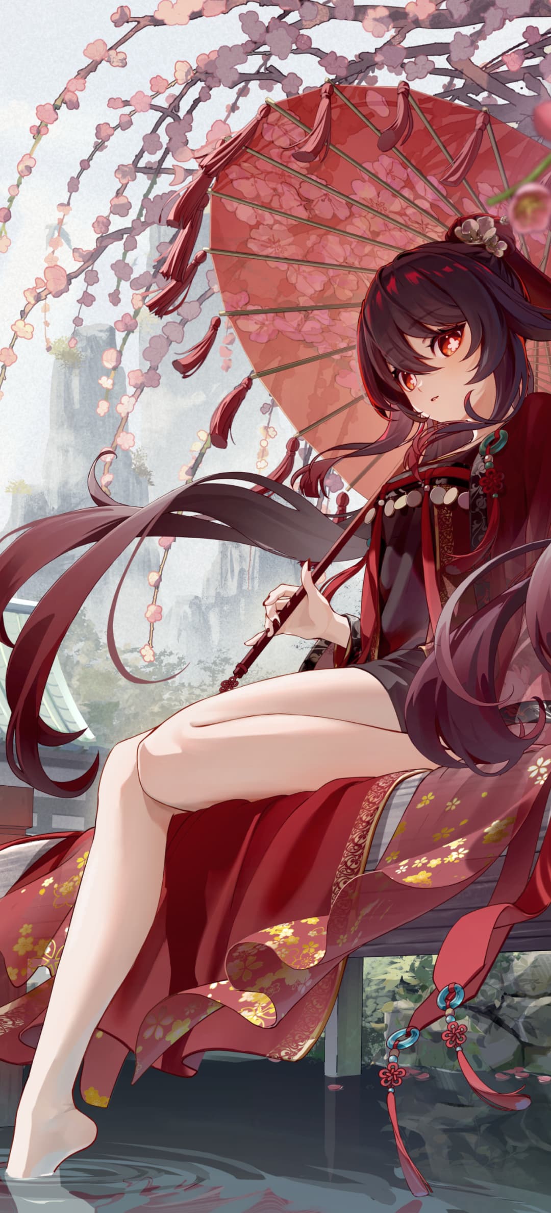 【动漫壁纸】碧蓝档案 阿罗娜 普拉娜 原神 胡桃 星穹铁道 花火 黄泉 插画美图推荐 手机壁纸-第9张