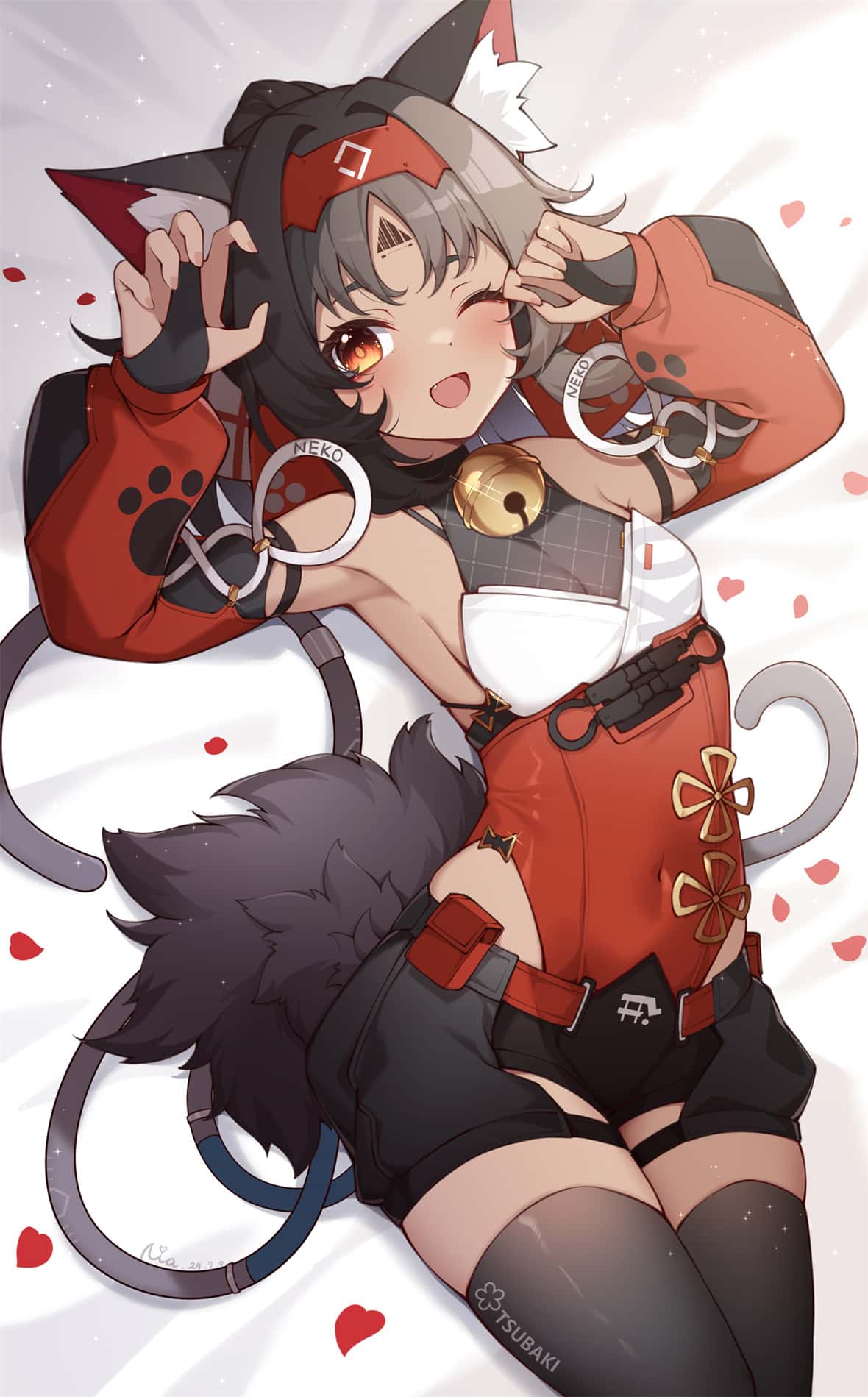 【插画特辑】元气十足美少女 好奇心旺盛的小猫咪 绝区零 猫宫又奈 角色动漫美图特辑推荐（共103张） P站美图-第1张