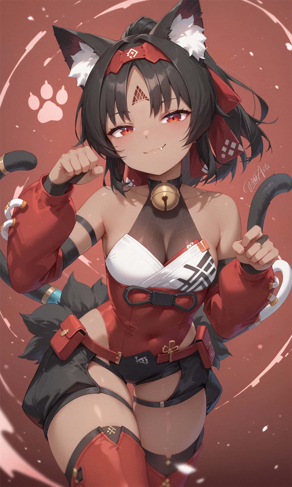 【插画特辑】元气十足美少女 好奇心旺盛的小猫咪 绝区零 猫宫又奈 角色动漫美图特辑推荐（共103张） P站美图-第2张