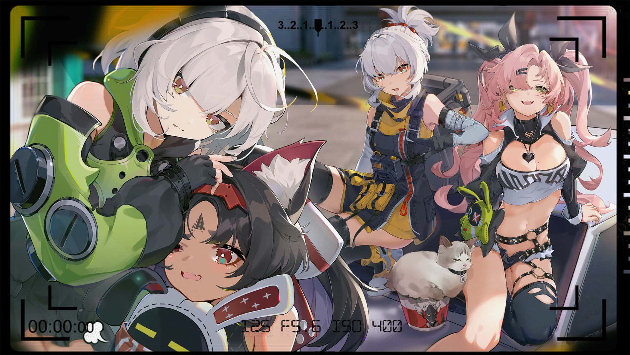 【插画特辑】元气十足美少女 好奇心旺盛的小猫咪 绝区零 猫宫又奈 角色动漫美图特辑推荐（共103张） P站美图-第6张