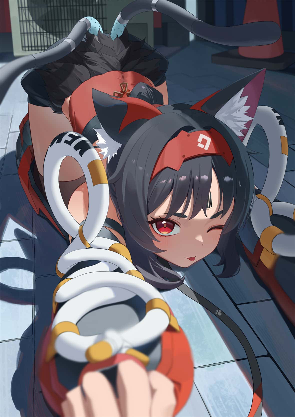 【插画特辑】元气十足美少女 好奇心旺盛的小猫咪 绝区零 猫宫又奈 角色动漫美图特辑推荐（共103张） P站美图-第8张