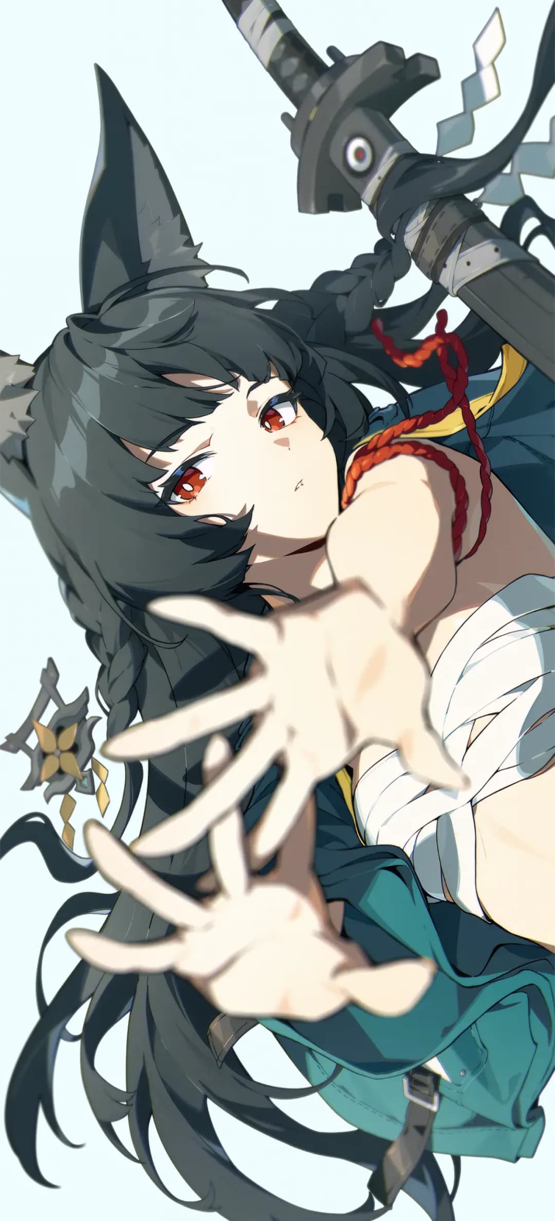 【动漫壁纸】星穹铁道 制服托帕 流萤 绝区零 星见雅 艾莲乔 原神 神里绫华 插画美图推荐 手机壁纸-第2张