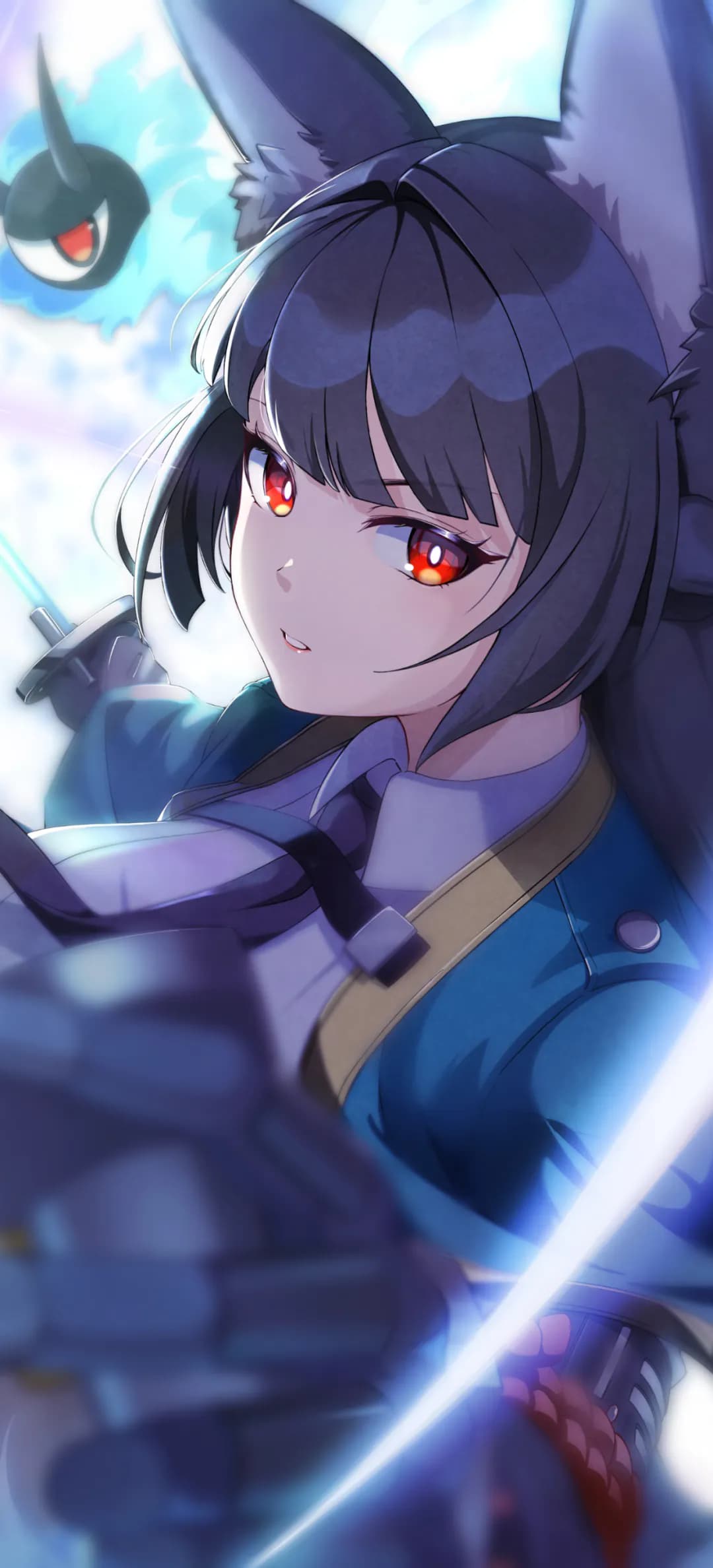 【动漫壁纸】星穹铁道 制服托帕 流萤 绝区零 星见雅 艾莲乔 原神 神里绫华 插画美图推荐 手机壁纸-第7张