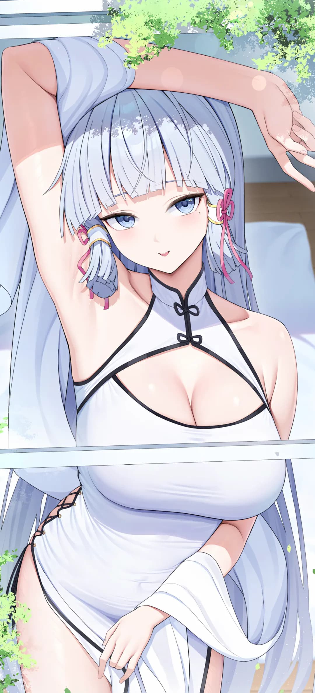 【动漫壁纸】星穹铁道 制服托帕 流萤 绝区零 星见雅 艾莲乔 原神 神里绫华 插画美图推荐 手机壁纸-第9张
