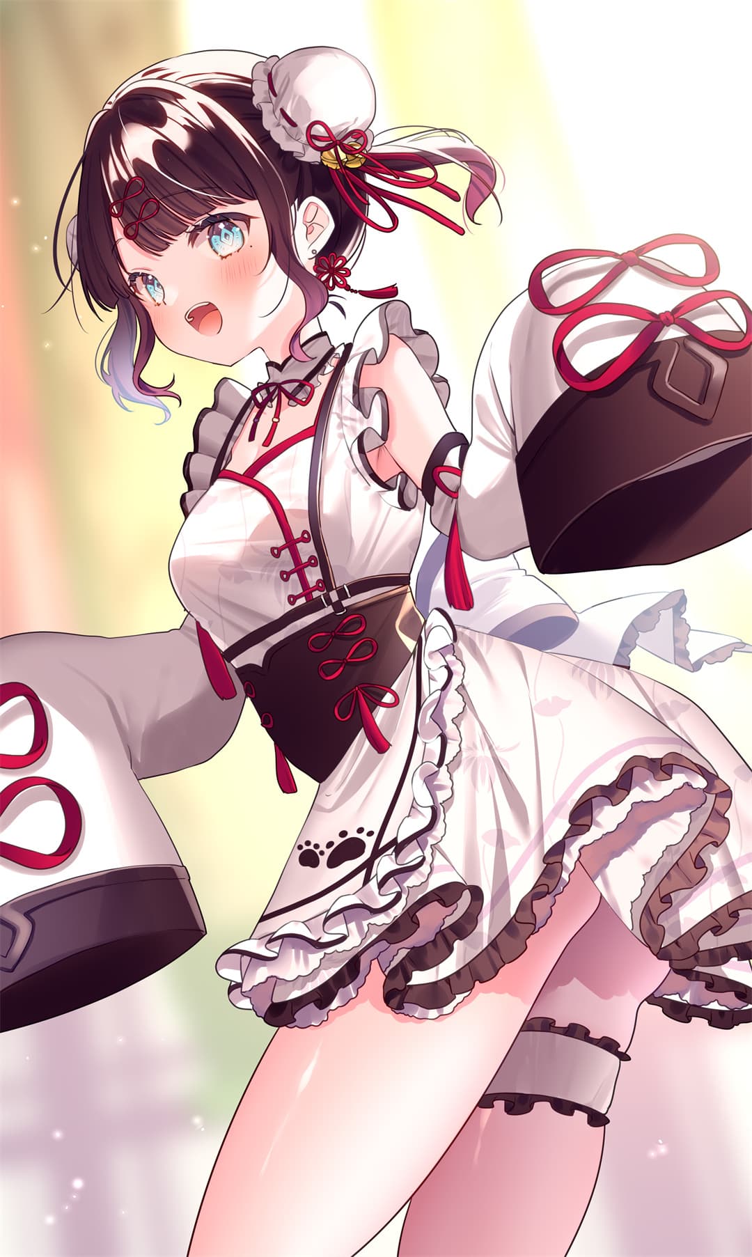 插画美图 虚拟主播 藍沢エマ 一ノ瀬うるは 花芽なずな @ポメ太郎 插画-第1张